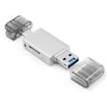 Miniatyrbild 1 av 5: USB-C Typ C / USB 2.0 till NM Nano Memory Card TF - SD Kortläsare för Mobiltelefon & Förstärkare, Laptop