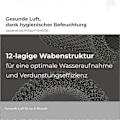 Miniatyrbillede 4 af 5: 5-pak Filter til Philips Luftfugter HU4801/01, HU4803/01, HU4811/10, HU4813/10, HU4814/10 - Udskiftningsfilter til FY2401/30