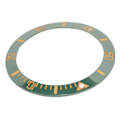 Miniatyrbild 4 av 5: Keramisk Urtavla Insats Klar Siffror Mark Armbandsur Loop Ring Tavla Insatser Ersättning Grön[C]