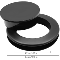 Miniatyrbild 3 av 4: Parasollhålringsplugg Flexibel Enkel Installation Parasollkonkila för Poolbalkong[C] Transparent Ring*2pcs