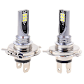 Miniatyrbillede 2 af 5: 2x H4 200w 12000lm LED Billedelys med kuglelamper[C]
