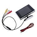 Miniatyrbild 3 av 5: 3,5\" TFT LCD Färgmonitor Skärm DVD VCD För Bil Bakre Vy Backkamera