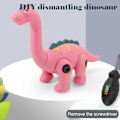 Miniatyrbillede 1 af 4: Dinosaur Legetøj Dino Legetøj Med Bor DIY Uddannelsesmæssigt Legetøj Med Værktøjer Til Børn