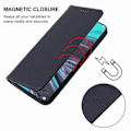 Miniatyrbillede 5 af 5: Magnetisk Lukning Læder Telefon Case til OPPO Reno2 Blue