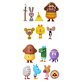 Pikkukuva 4 / 4: 7 kpl Hey Duggee Syntymäpäivälahja Eläimet Puutarhanhoito Action Figures Leikkisetit Kakun Koristeiksi