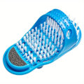 Miniatyrbillede 1 af 5: 1 stk. Fod Spa Deluxe - Peeling Fodscrub Massager med Sugkopper, Død Hudfjerner & Brusebundrenser