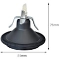 Miniatyrbillede 5 af 5: Blenderkniv til Philips Juicer Mixer, Blender Reservedele Kompatible med Philips HR2093, HR2095, HR2096, HR2  (C)