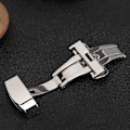 Miniatyrbilde 5 av 5: Urklokke Spenne i Rustfritt Stål, Remspenne, Utbyttingstilbehør, Sølv 22MM[C]