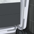 Miniatyrbild 3 av 5: Stor Platt Mopprengöringshink, Stor Platt Mopp Golvmopp Stor Vikbar Bärbar Mopphink[C] Grey