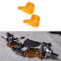 Miniatyrbillede 4 af 5: 2 stk. Metal Forreste Styrekop til 1/10 RC Crawler Bildele, 3