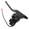Miniatyrbillede 3 af 5: Elektrisk Scooter Bremsehåndtag Nylon Ergonomisk Anti-Slip Bremsegreb med Klokke til DIY Udskiftning (HYYC)