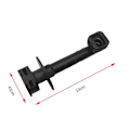 Miniatyrbild 3 av 5: HD Utlopp Lång + Klämma för Karcher 4.064-069.3 KHD4 - Högkvalitativ Reservdel (C)