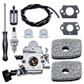 Miniatyrbillede 1 af 4: Kt Forgaser til Stihl BG56 BG56C SH56 Zama C1M-S260B Blæserblad 4241-120-0632-God
