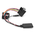 Pikkukuva 3 / 5: Auton Bluetooth 5.0 AUXIN-kaapeli äänensovitin Citroen C2/ C3/ C4/ C5/ C6 -malleihin mikrofonilla