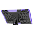 Miniatyrbilde 4 av 4: Dekkstruktur TPU+PC-etui for Lenovo Tab M10 3. generasjon Mavi Purple