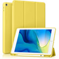 Miniatyrbillede 1 af 5: Etui Kompatibel med iPad 10,2 tommer iPad 9. / 8. Generation & iPad 7. Generation med Penholder, Beskyttende Etui med Blød TPU-Bagside, Gul