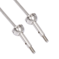Pikkukuva 4 / 5: 2x Metalliosat Sopivat WLtoys 144001 2kpl Etuvetoakseli (C)