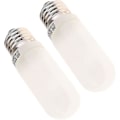 Miniatyrbild 1 av 5: 2-pack 250W 220-240V E27 (standard Edison-skruv) frostade halogenlampor