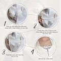 Miniatyrbild 3 av 3: 6 stycken Spets Clip-on Mock Camisole BH-inlägg - Spets Sekretesspaneler (C)