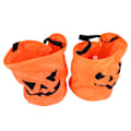 Miniatyrbilde 4 av 5: 2 stk LED-lys Halloween godteripose håndholdt lys opp triks eller behandling festposer for Halloween-forsyninger favoriserer [C]