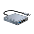 Miniatyrbild 1 av 5: Dockningsstation Stabil Överföring Plug-and-Play Anti-Interferens Hög Hastighet Bred Kompatibel Videokonverterare Multiport USB 3.1 Universal Dockningshubb