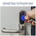 Miniatyrbilde 3 av 5: Håndholdt 125kHz RFID-leser, skriver, duplisering, kopiering, oppgradert ID-kortkloner, programmerer, med 10 stk. omskrivbare kort - haoyi Blue