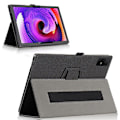 Miniatyrbillede 2 af 5: Til TCL NxtPaper 11 Tablet Etui Hud-touch Stativ PU Læder Stødtæt Cover - Sort