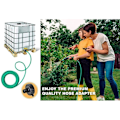 Miniatyrbild 5 av 5: 4 st IBC-behållare Adapter 275 330 IBC-adapter Fint gäng 2 tum NPS Vattentank Trädgårdsslang Adapter Koppling