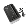Miniatyrbild 2 av 5: Bärbar elektrisk pappersstrimlare USB batteridriven strimlare dokument papperskapningsverktyg kontor --(WR)[C]