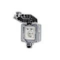 Miniatyrbild 2 av 5: Utomhus Dubbel Vägguttag Med Usb, Vattentät, Robust, Eluttag Med Väggbox (enkel)