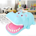 Miniatyrbild 4 av 4: Hippo Tänder Leksaker Spel kompatibelt Barn Klassiskt Bitande Finger Tandläkarspel Roligt Brädspel kompatibelt 4 5 6 7 8 År Gamla Pojkar Flickor Vuxna (C)