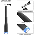 Miniatyrbillede 4 af 5: Udvidbar Monopod Selfie Stick Selfie Stick Til Gopro Hero 7 6 5, Session 5