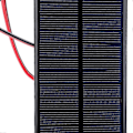 Miniatyrbild 4 av 4: 3st DC 6V 1W Solpanel Cell Power Module Polykristallin Kisel Solpanel med 30cm Kabel (C)