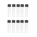 Miniatyrbilde 1 av 5: 10 stk 49E Hall-element OH49E spenningsregulator Hall-effektsensor lineær bryter Black