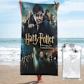 Miniatyrbild 1 av 5: Harry Potter Mikrofiber Stor & Lätt Strandhandduk, Resa & Bad