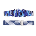 Miniatyrbild 5 av 5: Andningsbart Nylonvävt Armbandsur Rem Mjukt Modernt Justerbart Tyg Armbandsur Set Passar för Fitbit Versa[C]