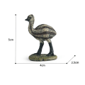 Miniatyrbillede 2 af 4: Simuleringsdyr Statue Ornament Skulptur Til Baghave Udendørs Dekoration