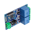 Miniatyrbild 2 av 5: DC12V Bluetooth-relämodul med två kanaler för fjärrkontroll via mobilapp