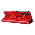 Miniatyrbilde 3 av 5: Etui med stativ, lommebok, støtsikker PU-lær for Samsung Galaxy A15 5G Red Style A Samsung Galaxy A15 5G
