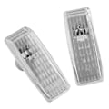 Miniatyrbillede 1 af 5: Bil Sidemarkeringslys Dæksel Blinklys Lampe Linse til W124 R129 W140 W202 W201 2028201521 2028201621 js (C)