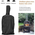 Miniatyrbild 4 av 4: Pizza Ugnsöverdrag, Utomhus Camping Pizza Ugnsskyddande Överdrag Tjockt Vattentätt 706[C]