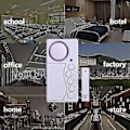 Miniatyrbild 3 av 5: Trådlös Kylskåpsalarm - 4-i-1 Dörrsensorsignal - Justerbar Fördröjning - Frysdörralarm