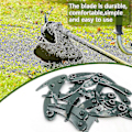 Miniatyrbilde 5 av 5: 24 Pakke Erstatningsblader for Gress Trimmer Til Bosch Durablade Art 23-18 Li & Art 26-18 Li Kantklipper - Grønn (HYYC)