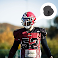 Miniatyrbillede 4 af 5: Blæreventskruer - til Riddell Speedflex Hjelm & Speed Lcon, Høj Slagfast Ventilkapsel (Sort, 8 stk)