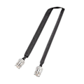 Miniatyrbilde 1 av 5: Dør/vindu Gjennomføring Flat RF Koaksialkabel So239 Uhf Hunn Til Uhf Hunn 50 Ohm Rf Koaks Pigtail I6(FCC)