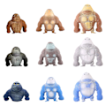 Miniatyrbild 5 av 5: Gorillor Stretchy Spongy Squishy Monkey Gorilla Stress Relief Toy Vent Doll[C]
