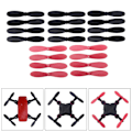 Miniatyrbillede 5 af 5: 20 Stykker Mini Drone Propeller RC Drone Blad til HS190 RC Drone Model (C)