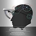Miniatyrbild 5 av 5: AR-headset, smarta AR-glasögon 3D-video förstärkt verklighet VR-headsetglasögon för iPhone & Android 3D-videor och spel