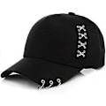 Miniatyrbillede 1 af 5: HEYONE unisex-voksen Baseball Black1 One Size (C)