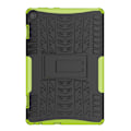 Miniatyrbillede 1 af 4: Dækstruktur TPU+PC Cover til Lenovo Tab M10 3. generation Mavi Green